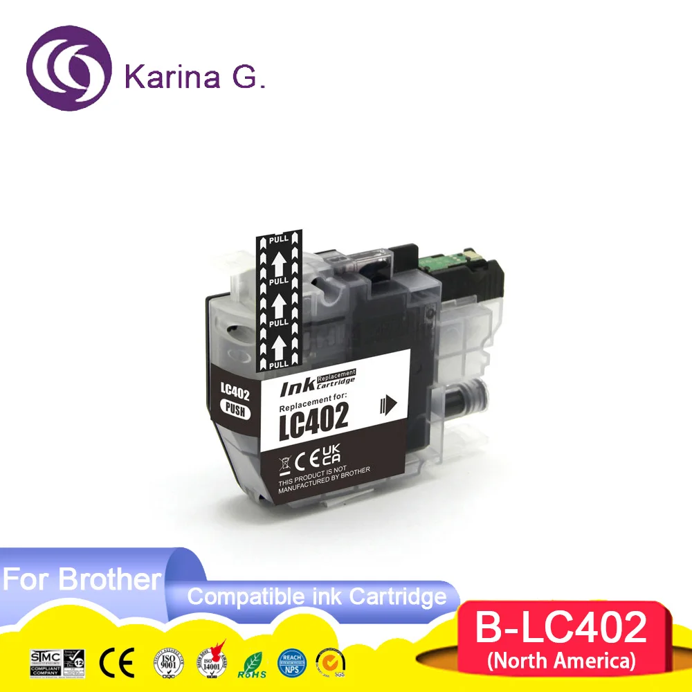 Standard capacity LC402 LC 402 Premium Compatible Ink Cartridge For MFC-J5340DW
