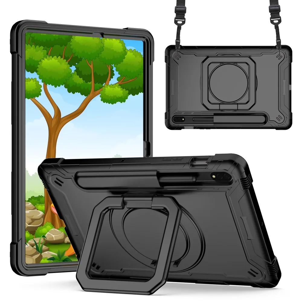 Durable 360 Rotating Stand Tablet Cover