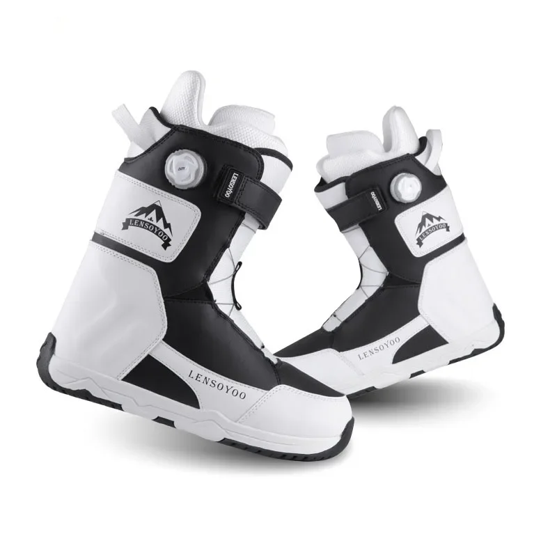 2024NewWinterSkiShoesWomenOutdoorSportsSnowboardingBootsMen
