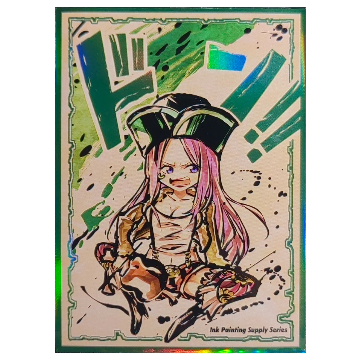 60PC ONE PIECE CustomHolographic Card Sleeves Luffy Vivi Perona