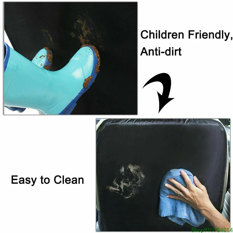 Car Seat Protector 1 Pcs BackRest Auto Seat Back Cover Kick Clean Mat Pad Anti Stepped Dirty