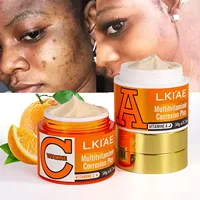Crème visage éclaircissante LKIAE Vitamines C, Vitamines A, réduit les taches brunes, nettoie la peau, crème visage jour et nuit pour tous types de peaux 1
