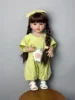 Realistic 55 CM 22 Inch Reborn Baby Lifelike Stand Girl Doll Full Soft Silicone Body Princess Toddler Bebe Birthday Gift 2