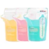 ZUCUBEBE Breast Milk Storage Bag, 8-Ounce Breast Milk Storage Bag, BPA-Free，Double Zipper，Heat-Sealing Sides，Easy-Write Label 1