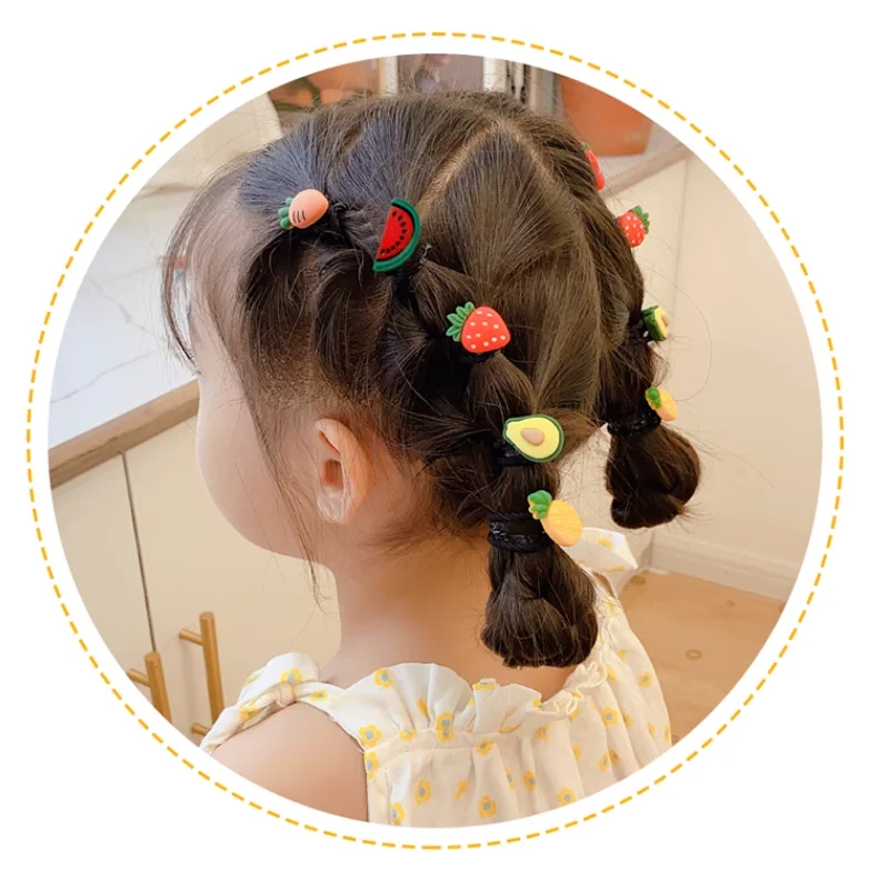 Thick Fabric Hair Ties - High Elasticity, Mixed Colors, Casual Style - Perfect for Hair Accessories and Beauty Styling