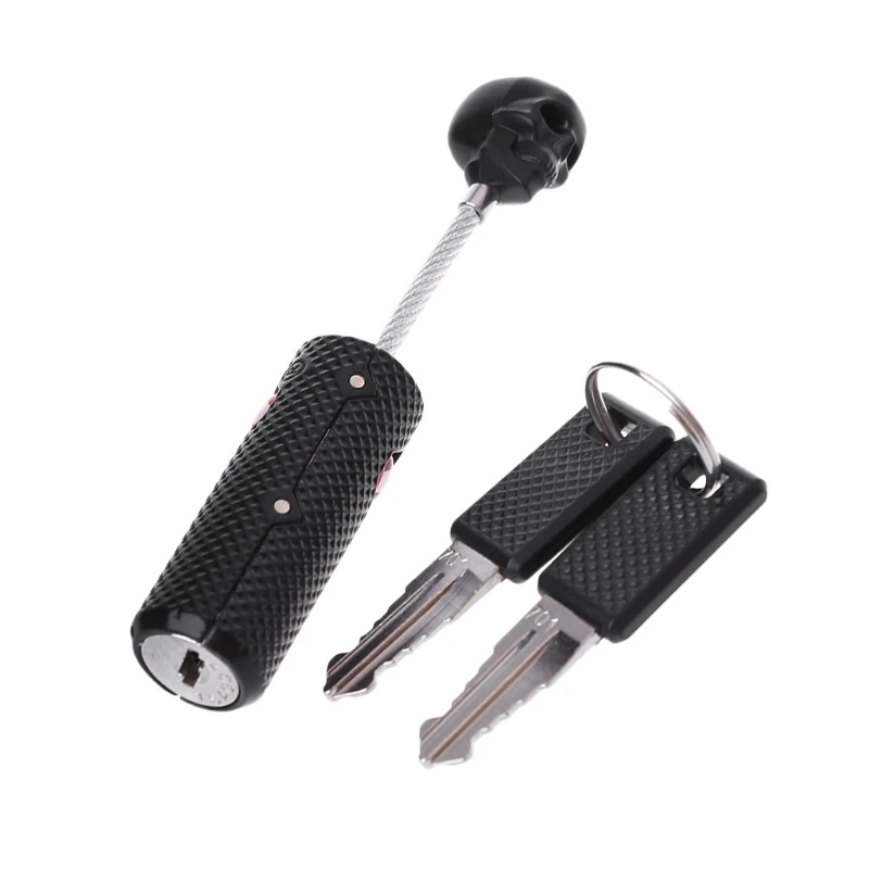 Ancable Chiave per TSA 007, TSA007, chiavi per bagaglio, compatibile con serrature con password per valigie, argento