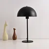 Modern Metal Mushroom Table Lamp for Bedroom Bedside Study Room Creative Iron LED Desk Light Minimalist Home Decoration Fixtures 3
