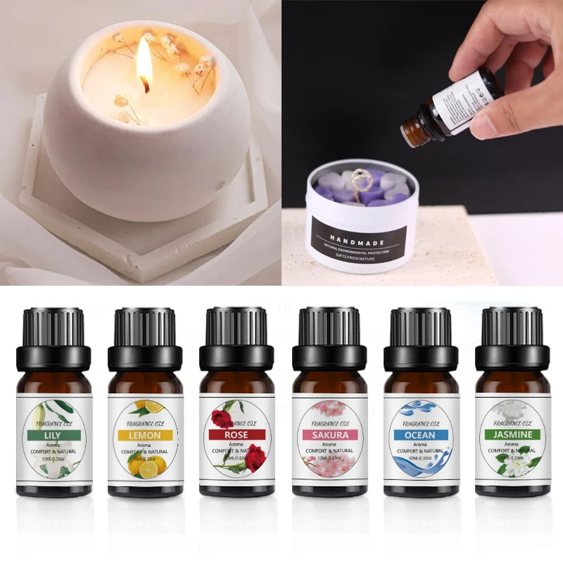 Fruit Plant Aromatherapy Oil Essential Oils 10ml for Diy Aromath Plaster Ornament Scented Candle Soap Humidifier fragrance oil essential oil flavoring organic essential oils