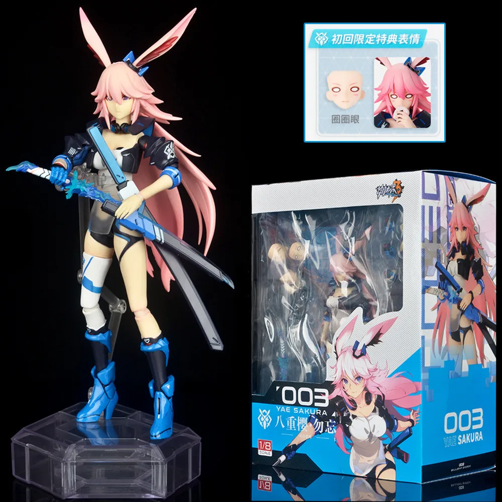 

Фигурка аниме «Honkai Impact 3», 21 см, экшн-фигурка Сакура Yae 1/8 из ПВХ, фигурки сексуальных девушек, Коллекционная модель с орнаментом, детские игрушки, подарок