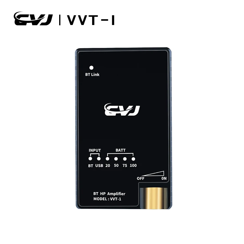 Headphone Amplifier Earphone Amplifier Adapter Headphone Audio Decoder CVJ VVT-1 Portable Bluetooth Decoding Headphone Amplifier Qualcomm QCC5125 Dual ESS9039Q2M Bluetooth 5.3