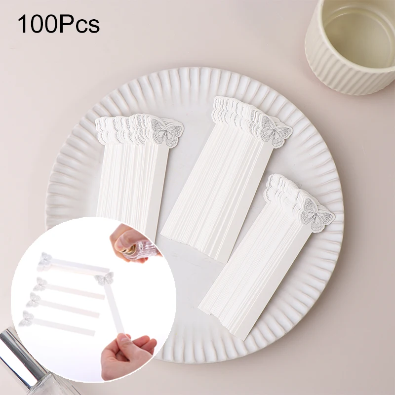 

100pcs/lot Butterfly Head Testing Aromatherapy Fragrance Perfume Essential Oils Test Tester Paper Strips