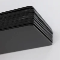 Black NFC Card Printable Matt Black PVC Material for Digital Business Social Media Card 1