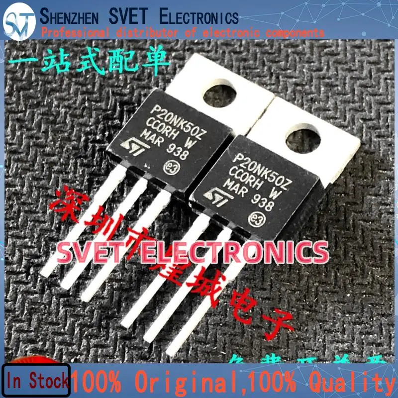 P20NK50Z STP20NK50Z TO-220 500V 17A Original In Stock 10PCS-50PCS ping