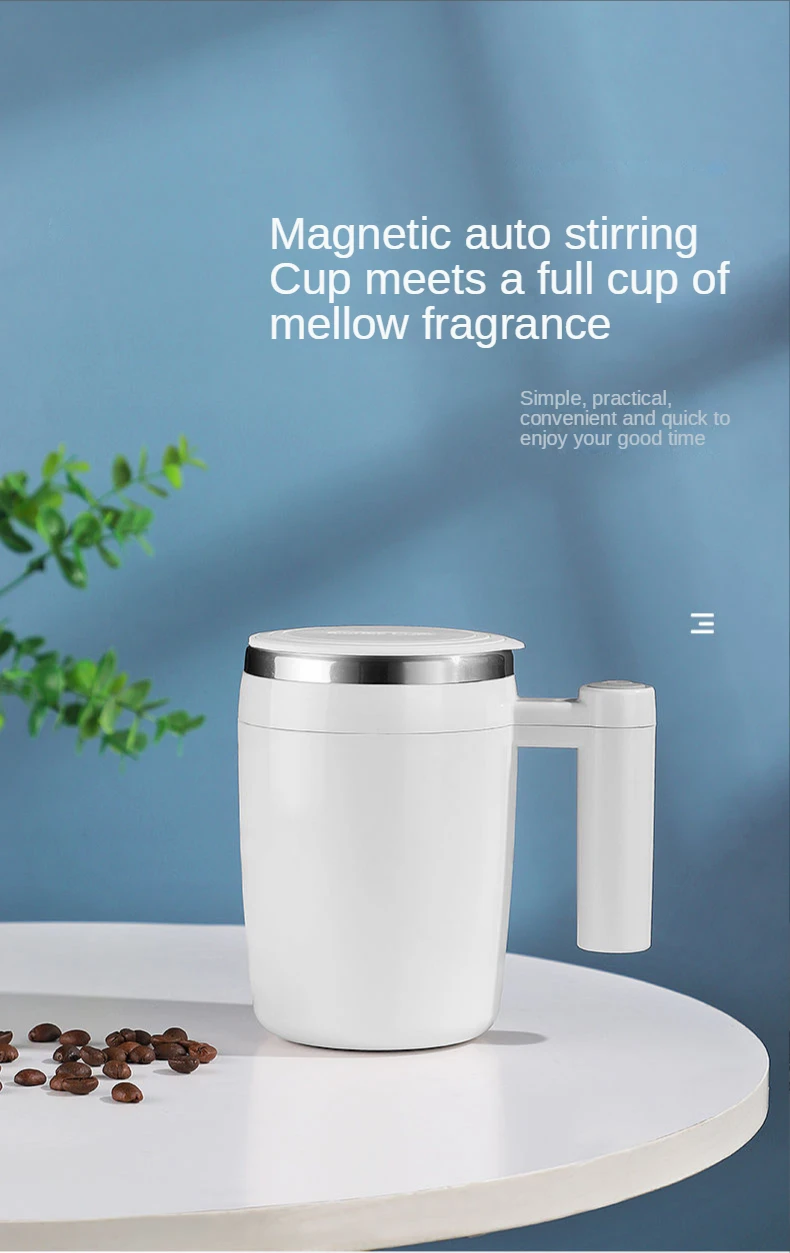 Self Stirring Coffee Mug With Wireless Charging& Night Light by Question  Mark — Kickstarter