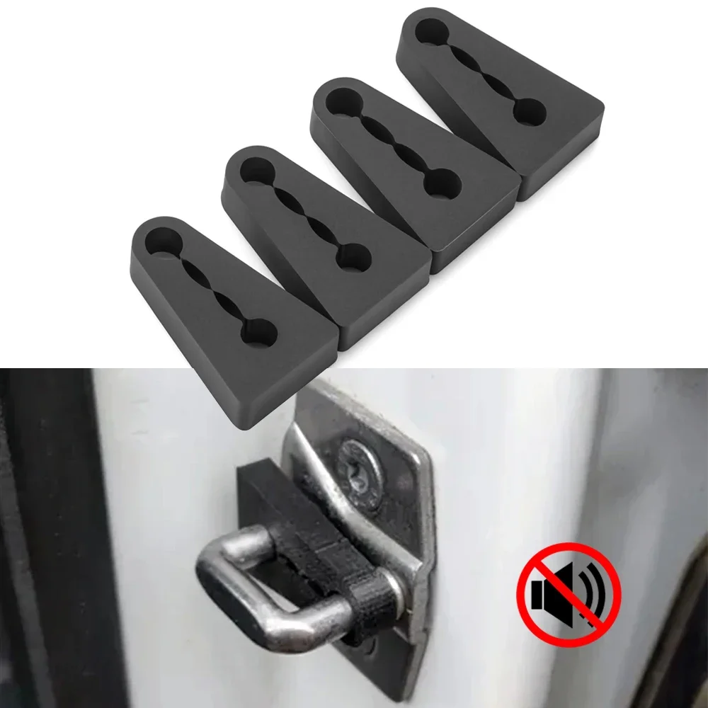Car Door Lock Sound Deadener Damper For BMW X1 X3 X5 X6 E84 E83 F25 E70 E71