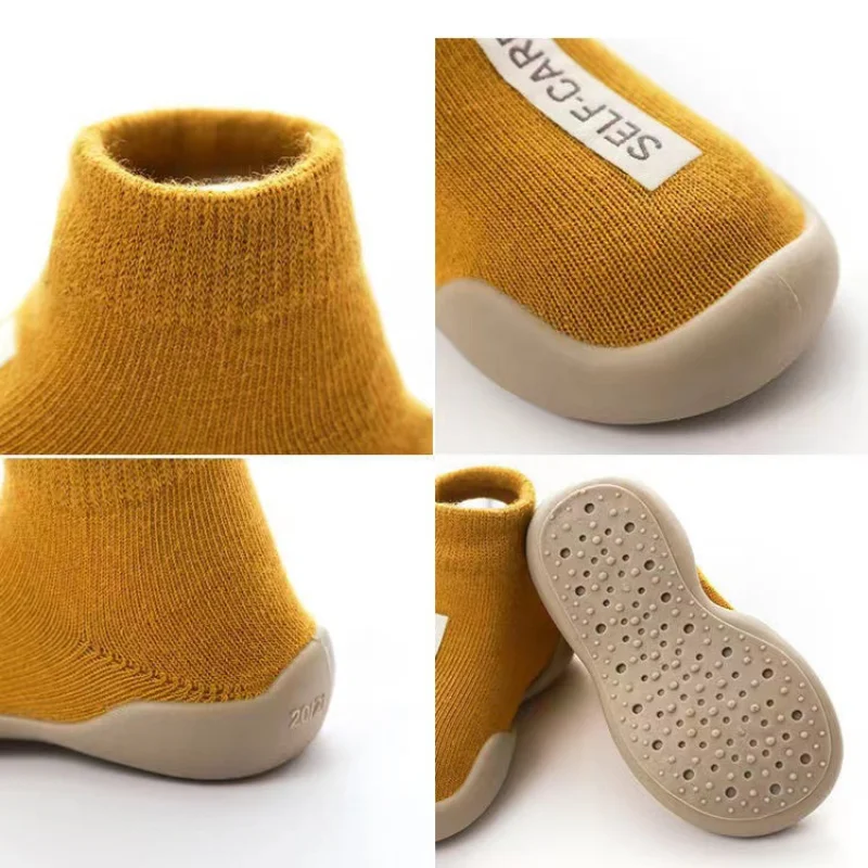 Baby Walking Shoes for Boys Spring Autumn Styles Soft Sole Anti Slip Summer for Girls Baby Shoes Indoor Children's Floor Socks - 6