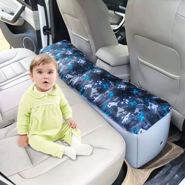 Exquisite Car Travel Mattress Car Back Seat Gap Bed Pad Iatable Air  Mattress Self-driving Rear Seat Rest Air Bed Cushion Car Accessory