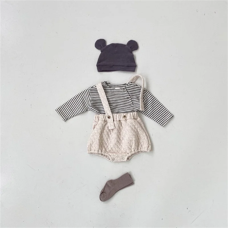 Baby Cotton Spring Fashion Striped T-Shirts Kids Baby Boys And Girls Long Sleeve Casual Autumn Clothing - Image 3