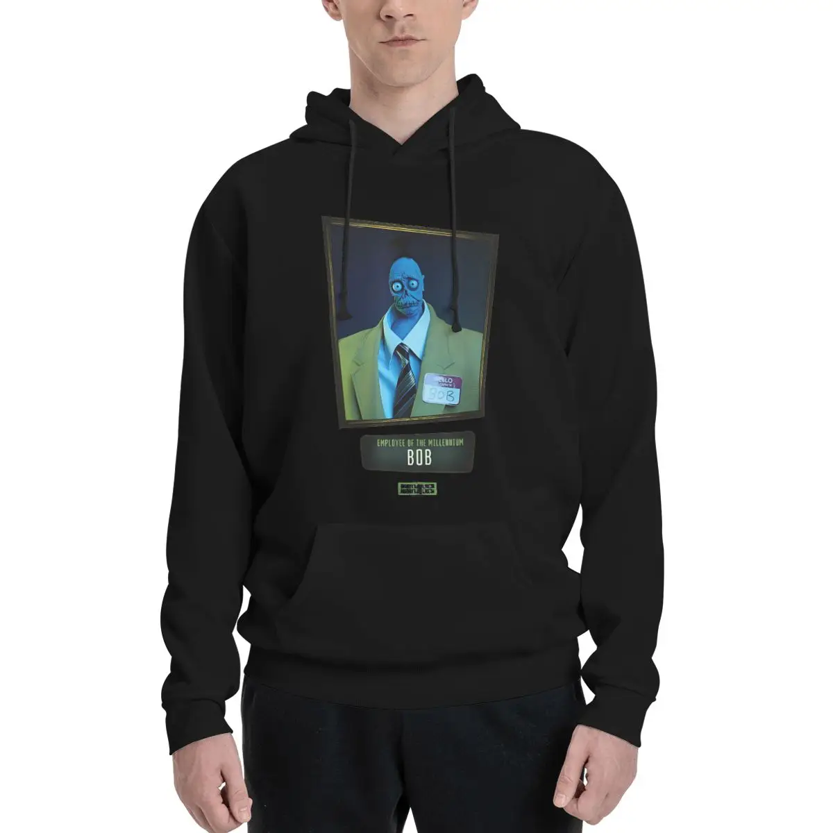 thumbnail image 1 of Sudadera con capucha popular para parejas Sudadera polar para hombre Empleado del mes Bob Sudadera con capucha de algodón puro B-Beetlejuices Sudadera con capucha Camisa, 1 of 5