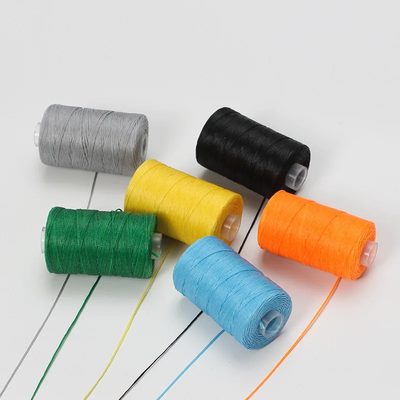 Description Picture 3 of item100M Waxed Sewing Threads Durable Strong Nylon Leather Sewing Waxed Thread Hand Wax Stitching DIY Hand Stitching Sewing Tool
