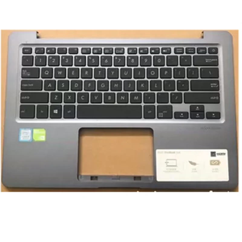 Laptop Top Case Palmrest Parte Inferior Superior Tampa da Caixa Estojo para Asus S4100v S4200u S410u R421u A411u X411u Shell Novo - Imagem 2
