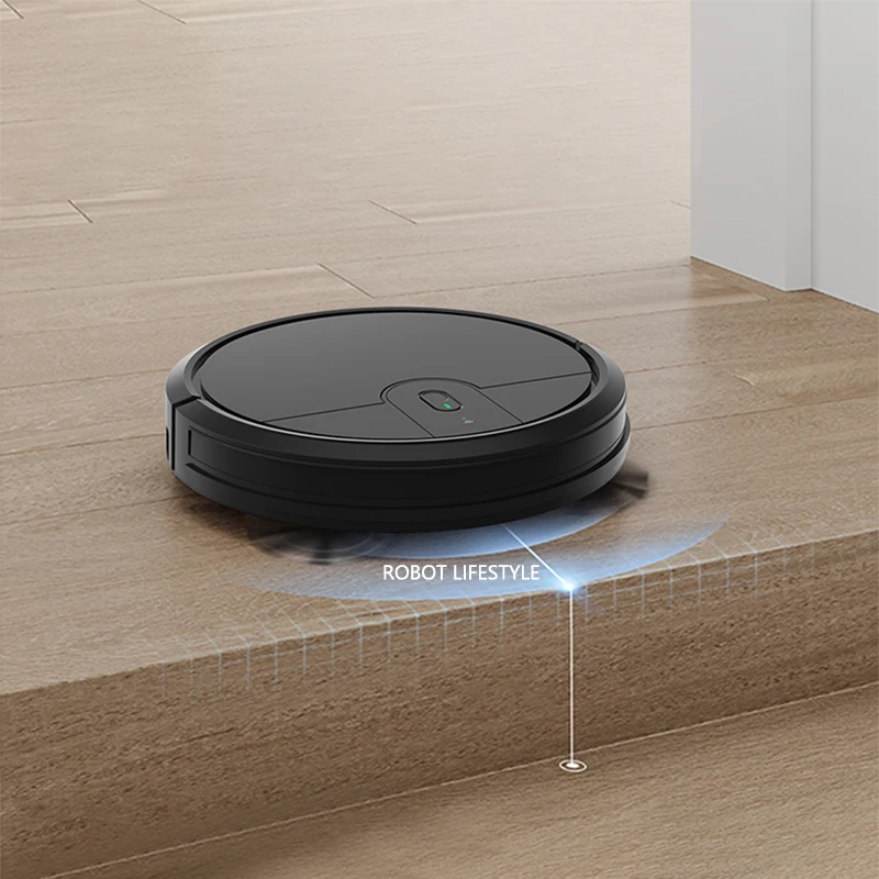전기 진공 청소기 로봇 K197, 스마트 청소, Tuya APP Wifi 원격 제어, 4200Pa 흡입, 전기 물 탱크 250ml