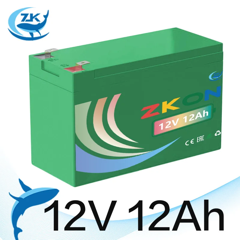 

ZKon Lithium Battery 12v 8A10A 12A 14A 18650 Rechargeable Li-ion Battery Pack Built-in BMS High Current For Atomizer# Color: 1