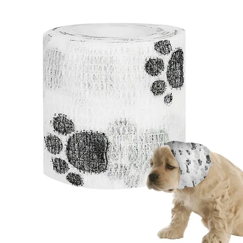 Benda Elastica Autoadesiva 10cm X 4,5m - 12 Rotoli Per Primo Soccorso E Animali - Foto 5