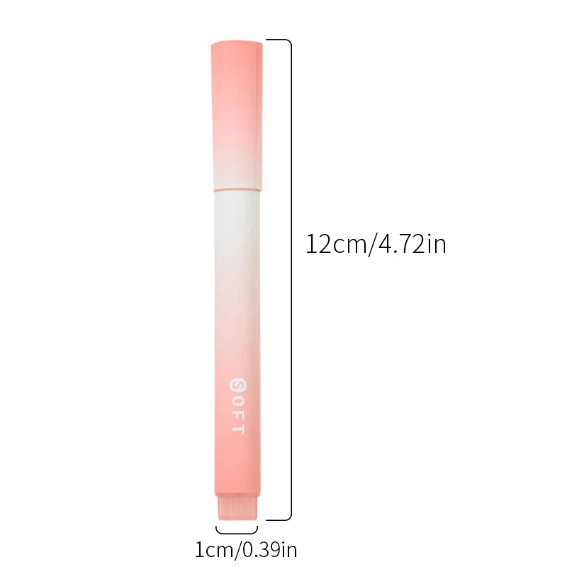 Colored Eye Highlighters with 4mm Wide Tip Suitable for School Student Ledger Marking Drawing Doodling 12 Pcs highlighter marker,highlighter pen,art marker,marker pen