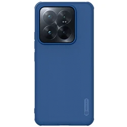 Nillkin Super Frosted Shield Pro Magnetic Phone Case - Sleek & Durable Protection for Mi 14 Pro (Blue No Magnetic)