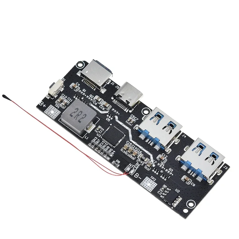LED  USB ͸ 18650  , µ  ȸ ȣ, ũ/C Ÿ USB, QC4.0, QC3.0, 5V, 4.5A, 22.5W