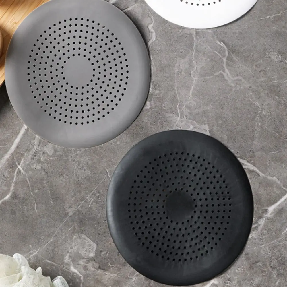 New TPR Kitchen Strainers Roundness Square Bathtub Drain Strainers Durable Bottom Sucker Floor Drain Filter Home sink filter kitchen sink filter sink strainer floor drain filter hair drain catcher kitchen sink strainer shower drain filter