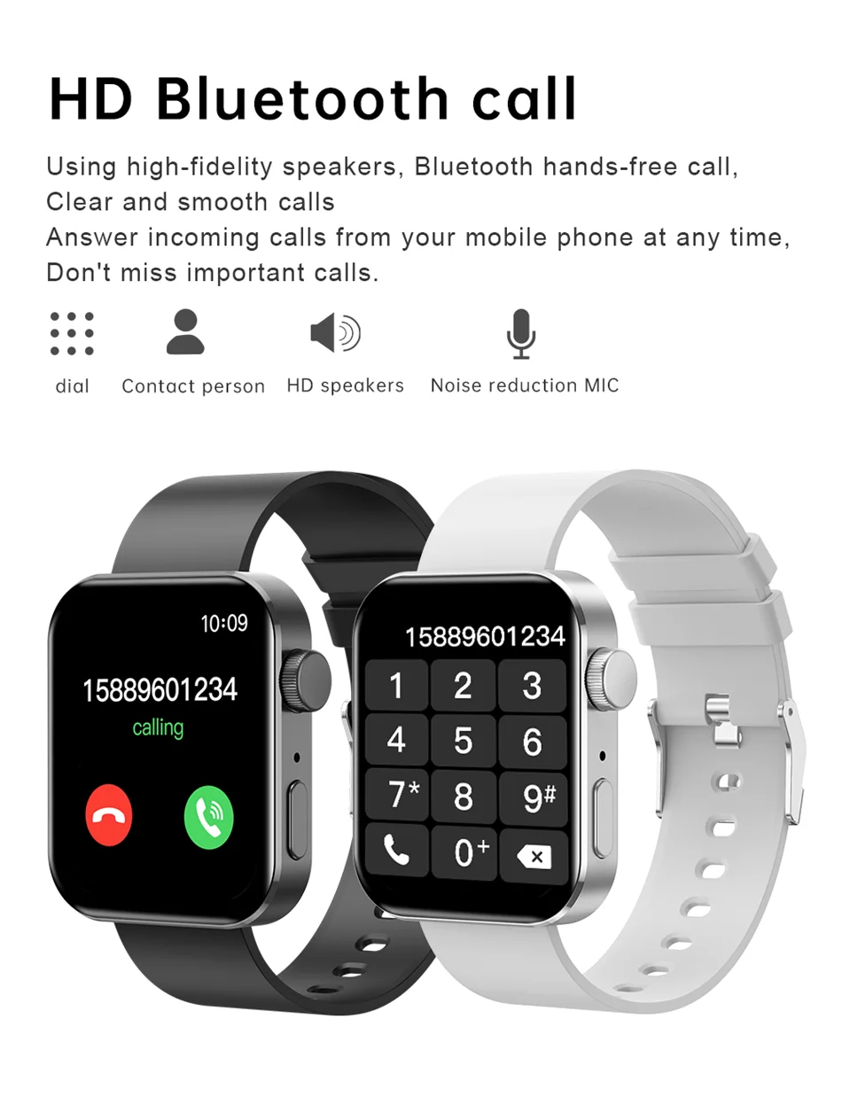 Montre Connectée Xiaomi Mijia – Étanche – Appels Bluetooth – 46mm – Silicone