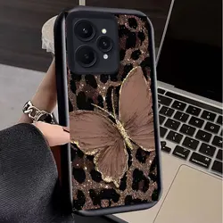 Leopard Print Shockproof Flexible Silicone Protective Case for Realme 15T (HFTYJTBW002)