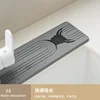Diatom Mud Storage Rack Kitchen Sink Storage Absorbent Pad Bathroom Sink Light Luxury Marble Coaster  Bathroom Shelves 4