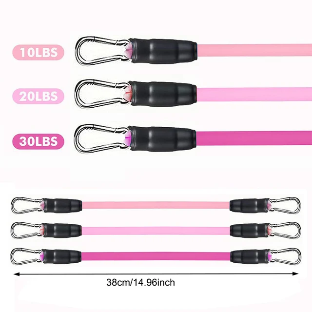 Fitness Workout Exercise Equipment Resistance Band Set Ankle Straps Yoga Elastic Fitness Bands For Gym Man And Woman Sport 6