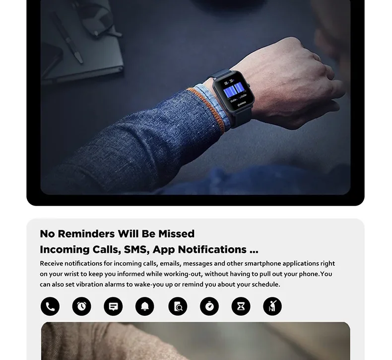 Zeblaze GTS Smart Watch Compatible with Android/iOS Phones – ALL™ - Alletron