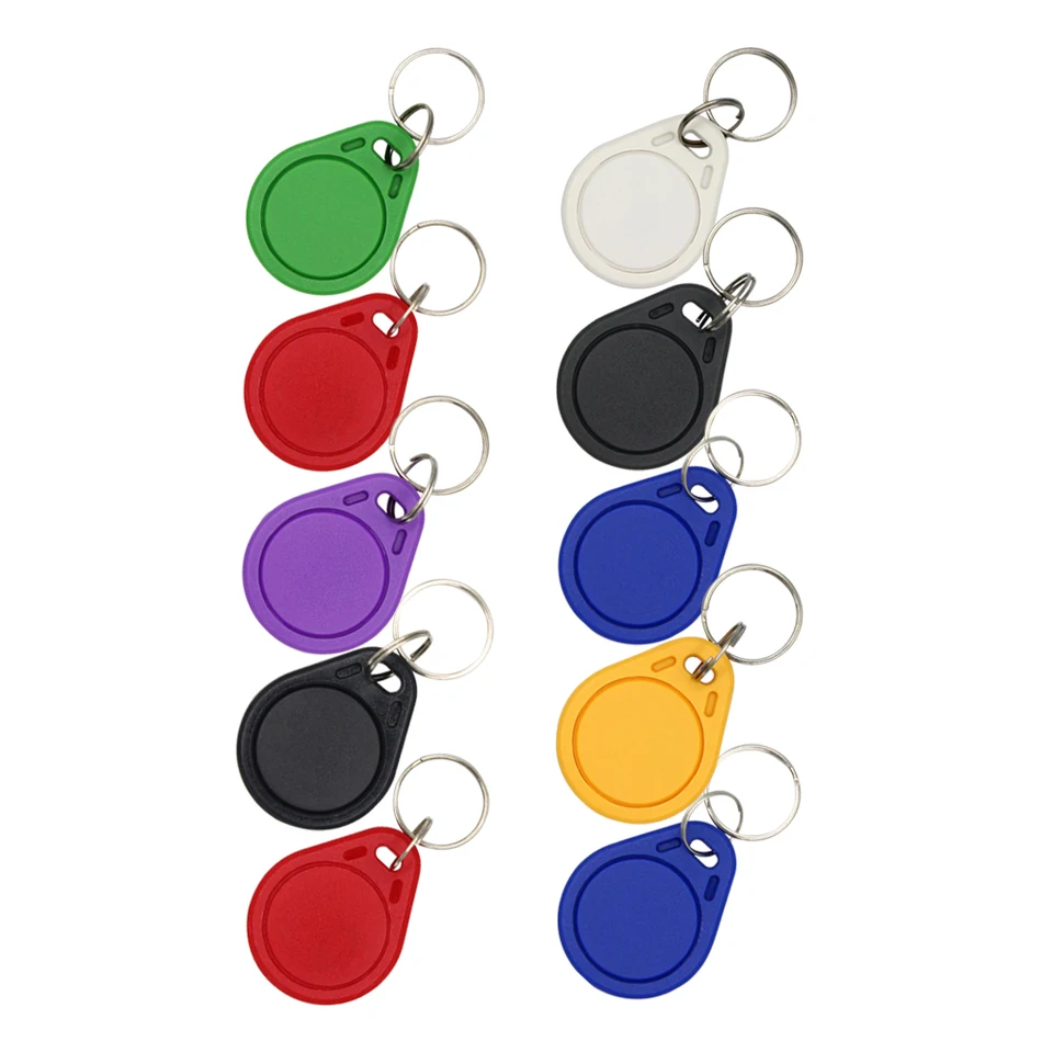 100 Carte RFID Key Card 13.56MHz - Tag Per Clonazione Carte Accesso