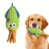Plush Dog Toy Crab shark seahorse Bite Resistant Squeaky Toys Corduroy Dog Toys for  Dogs Puppy Pets Training Accessories 5