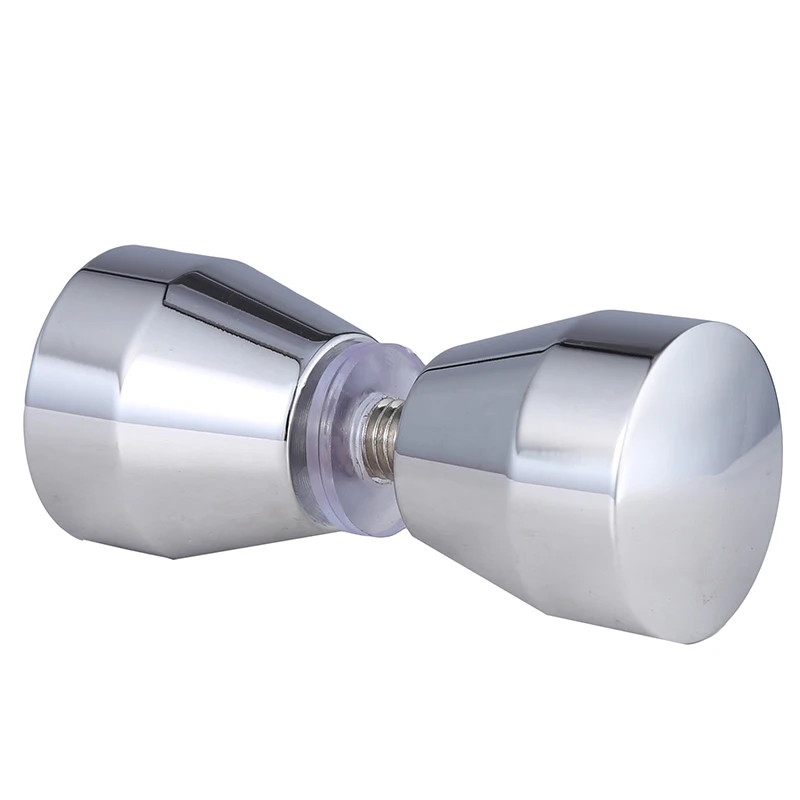 Stainless Steel Back-to-Back Glass Door Knob Puller Push Bathroom Shower Handle 3 Types door handles shower handle shower handles