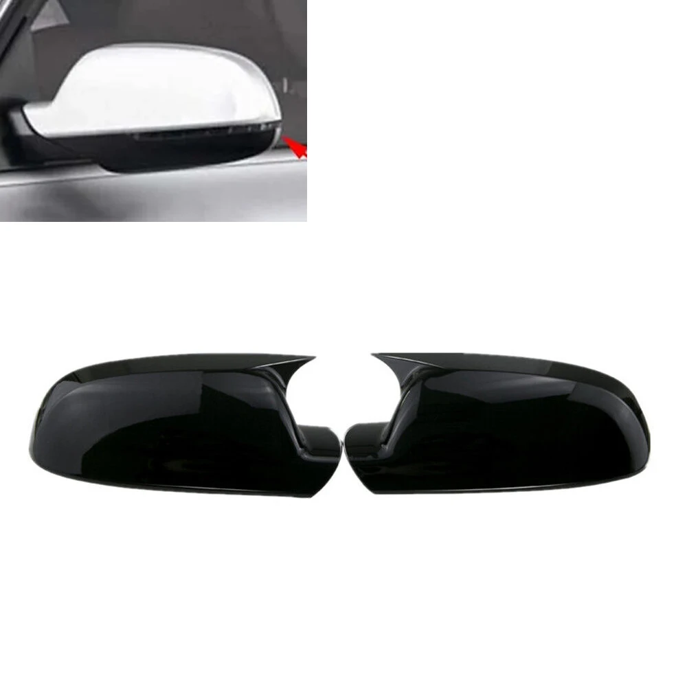 Premium Rearview Side Mirror Cover Wing Cap Exterior Door Trim
