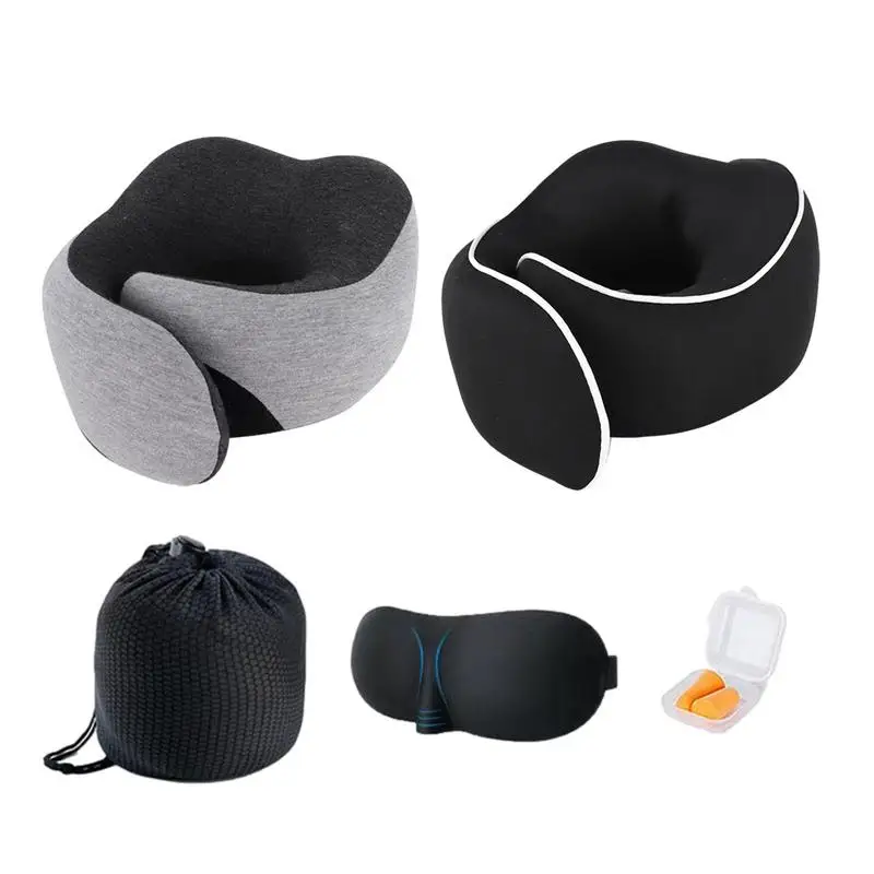 

Дорожная подушка с пенным наполнителем с эффектом памяти