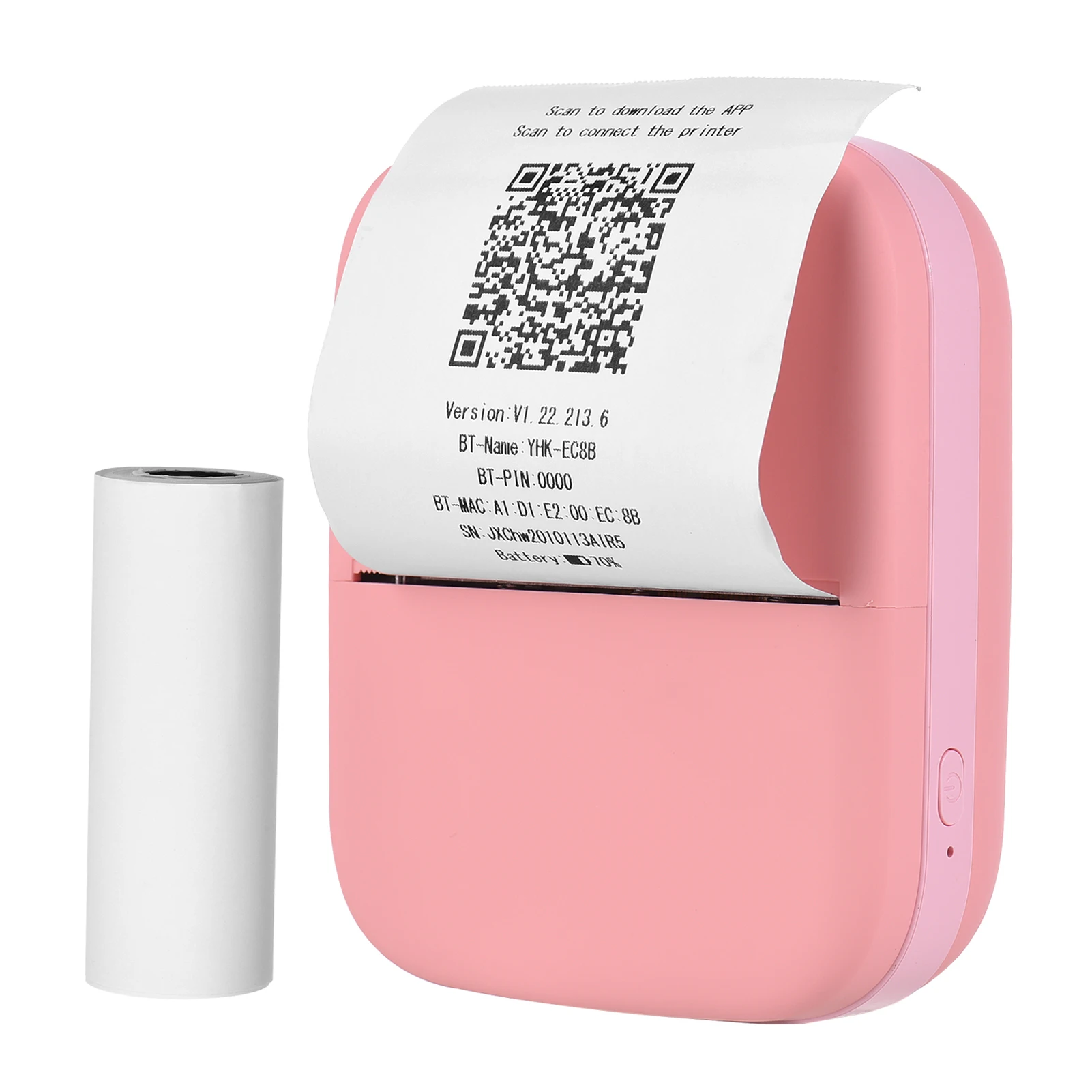 X1 Portable Mini Pocket Printer 80mm BT Wireless Thermal Photo Printer 300dpi Picture Memo Notes Journal Receipt Paper pocket printer thermal printer mini printer