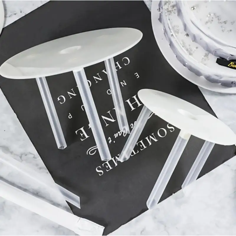4/6/8/10inch Multi-layer Cake Support Cake Decorating Stand Frame Round Dessert Support Spacer Piling Bracket Tool pastry tools