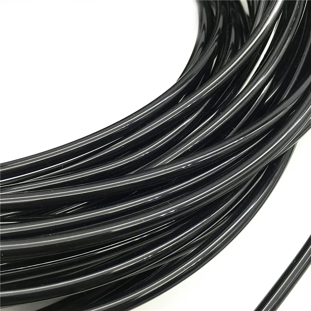 10m/20m/40m arrosage de jardin 3/5mm tuyau Micro tube d'eau d'irrigation goutte à goutte avec perforateur serre bonsaï plante tuyau d'égouttement 3