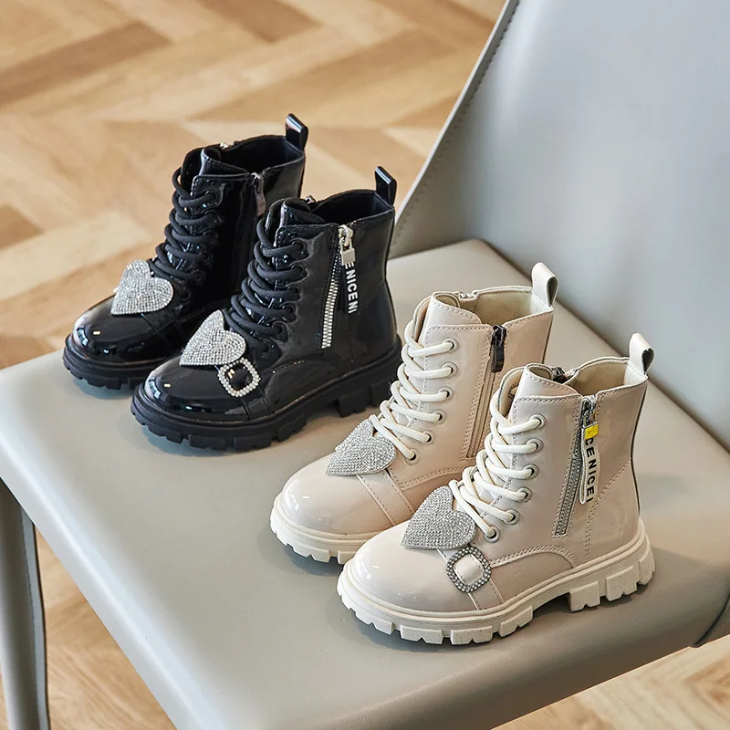 Liggici Botas De Terciopelo De Piel Con Hebilla De Metal,Botas Nuevas Con Soporte Para El Arco