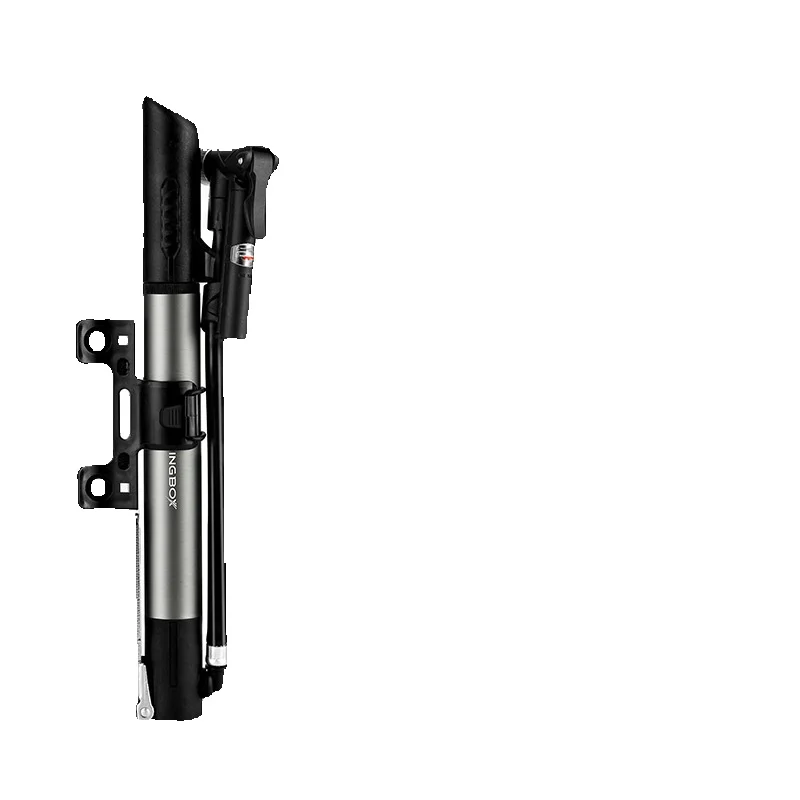 120PSI aliuminio lydinio nešiojamas mini oro cilindras su laikrodžiu, aukšto slėgio pripūtimo cilindras, dviračio pripūtiklis_voghion.com