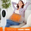Electric Heating Blanket Foot Waist Abdomen Winter Warmer Washable Thermal Blankets Heated Artifact Pad Mat For Bed Sofa Office 3