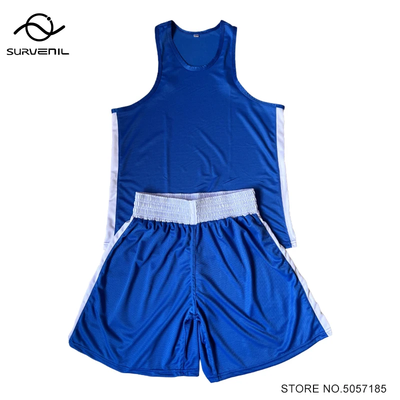 Muay Thai Shorts Breathable Boxing Shorts Men Women Kids Sanda Wushu Martial Arts Clothes Kickboxing Fight mma shorts