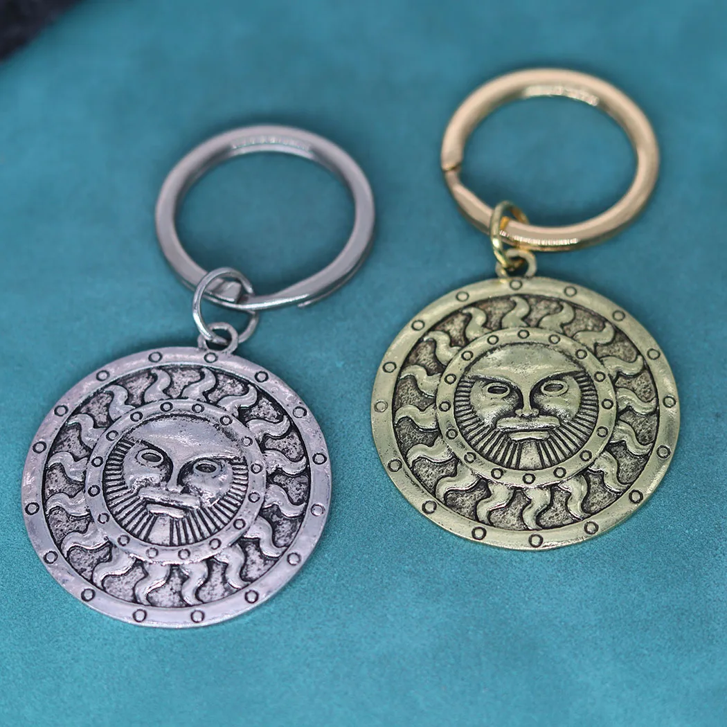 Женский брелок-амулет, брелок для ключей для мужчин и женщин, символ бога, Yarila, славянское солнце, подарок Talisman